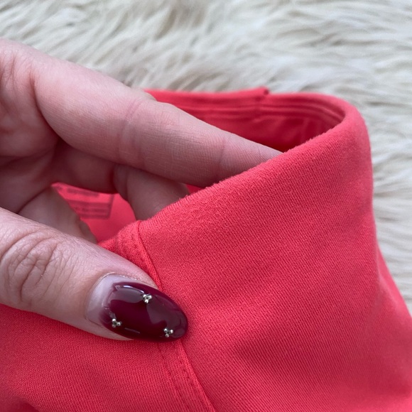 STIO Glide Crop Tech Tight Pink High Rise Cropped Leggings Athletic Workout - Picture 11 of 11